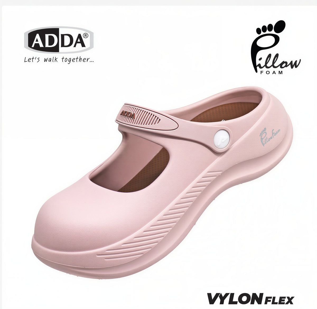 ADDA Pillow Foam Women's Platform Sandals