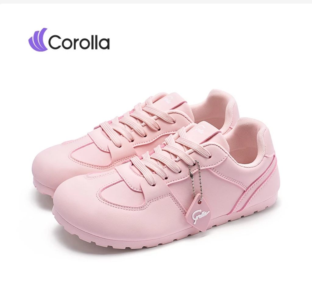 Corolla Macarons Pastel Lace-Up Casual Shoes for Women