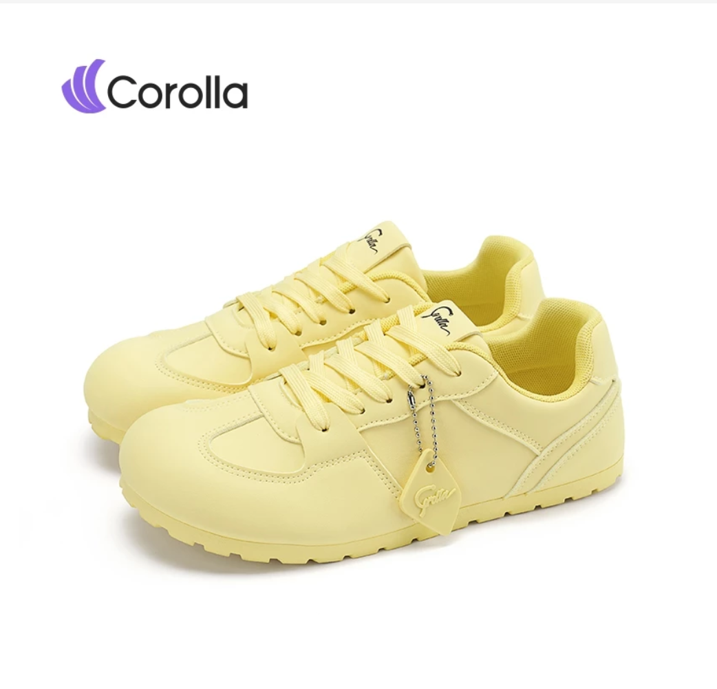 Corolla Macarons Pastel Lace-Up Casual Shoes for Women