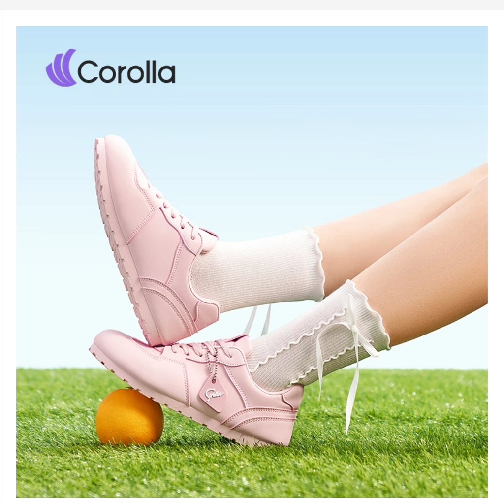 Corolla Macarons Pastel Lace-Up Casual Shoes for Women