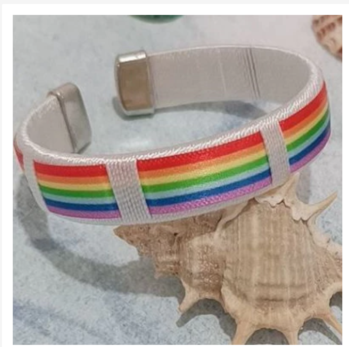 Pride Rainbow Bracelets, LGBTQ+ Wristbands & Adjustable Bracelets