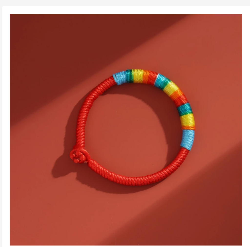 Pride Rainbow Bracelets, LGBTQ+ Wristbands & Adjustable Bracelets