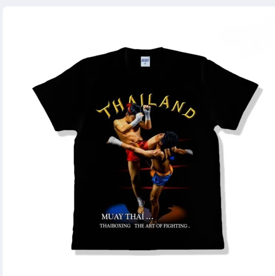 Muay Thai T-Shirt, Unisex Thai Boxing Graphic Tee