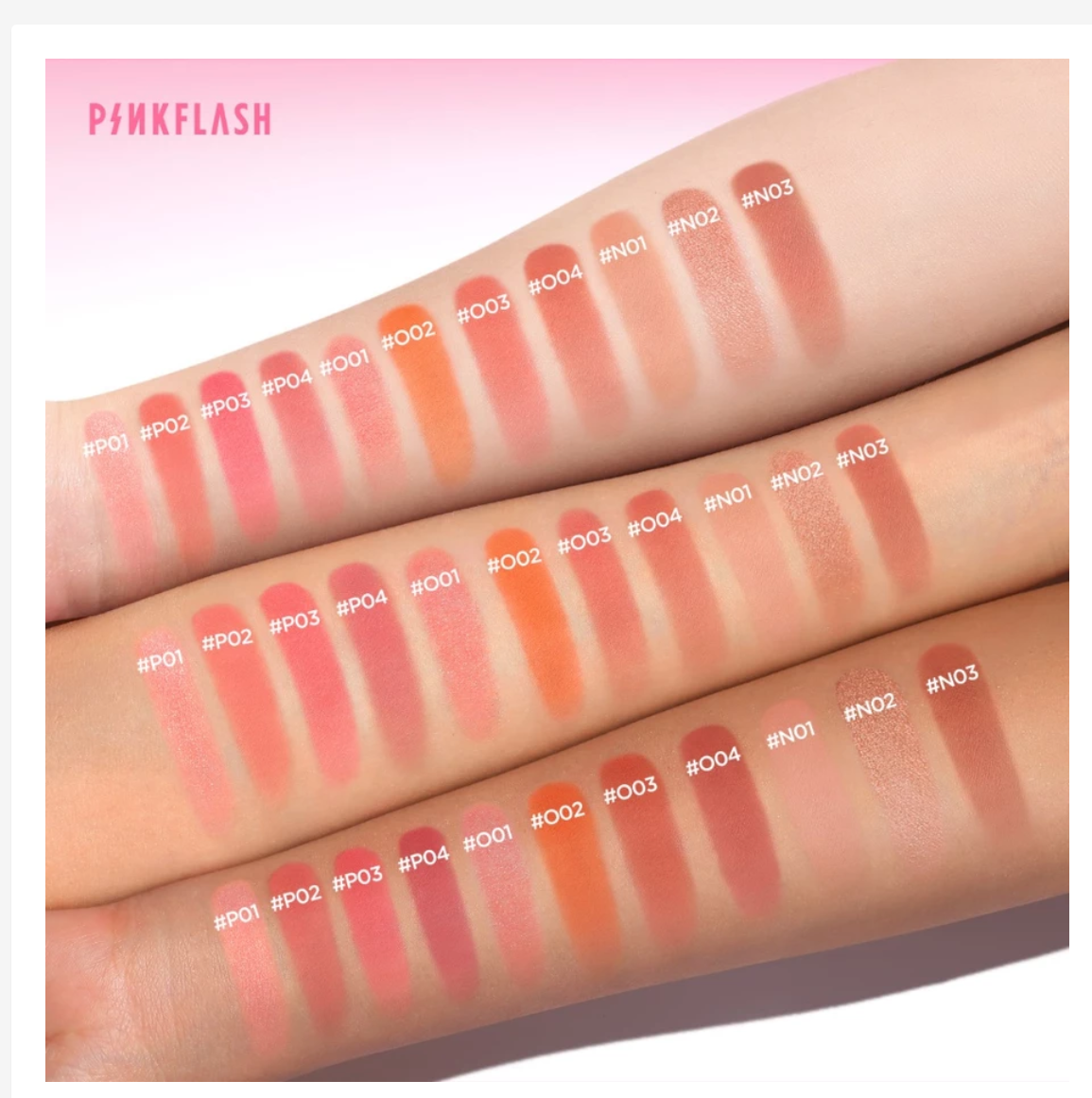 PINKFLASH OhMyHoney Blush, Soft Powder Natural Cheek Blush