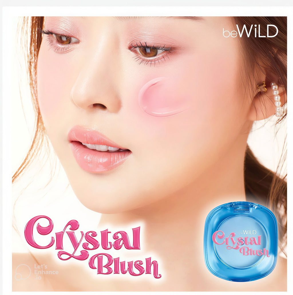 BeWILD Crystal Jelly Blush pH Color Changing Natural Glow