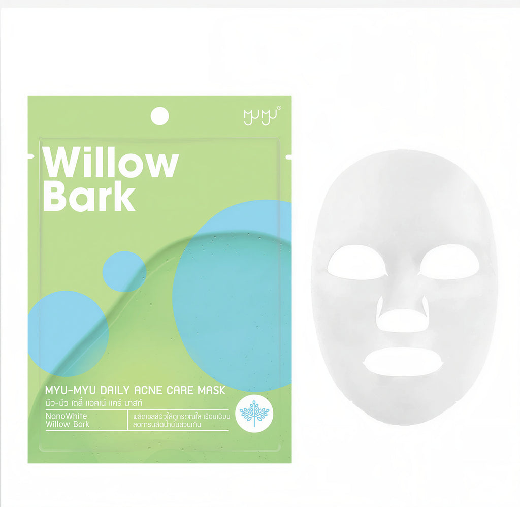 MYU-MYU Daily Facial Sheet Mask – Moisture, Acne Care, Lifting & Zinc Vitamin