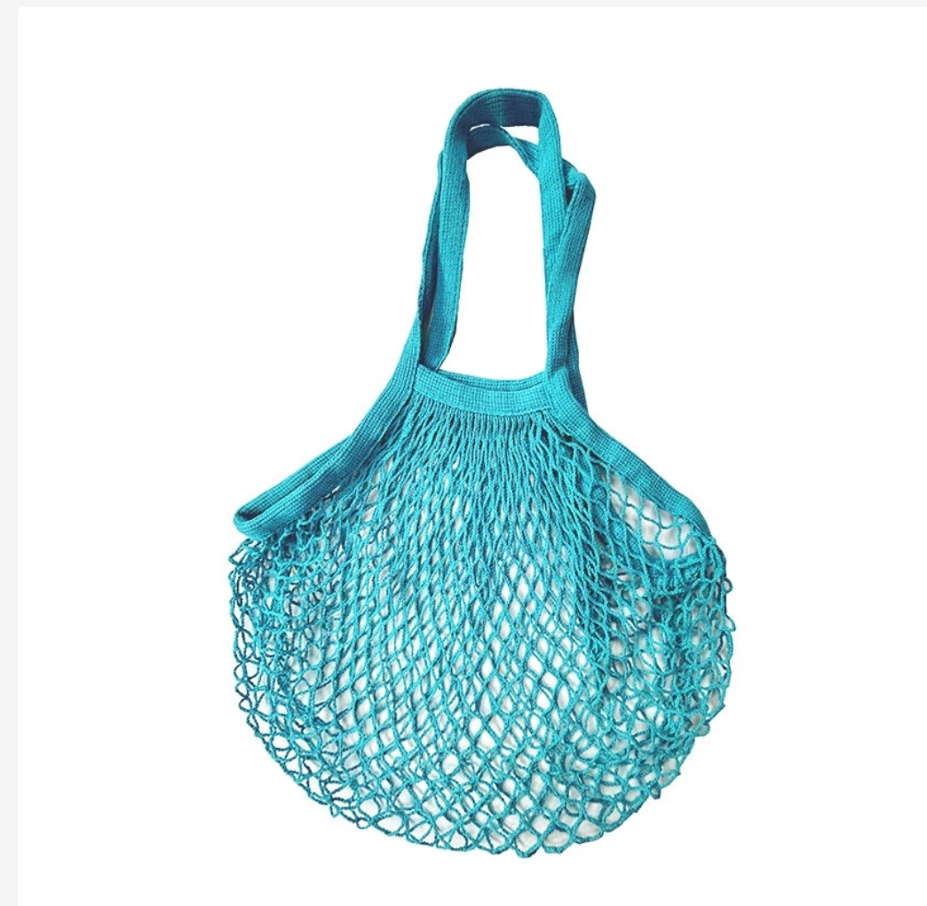 Knitted Mesh Beach & Shopping Bag – Multiple Colors