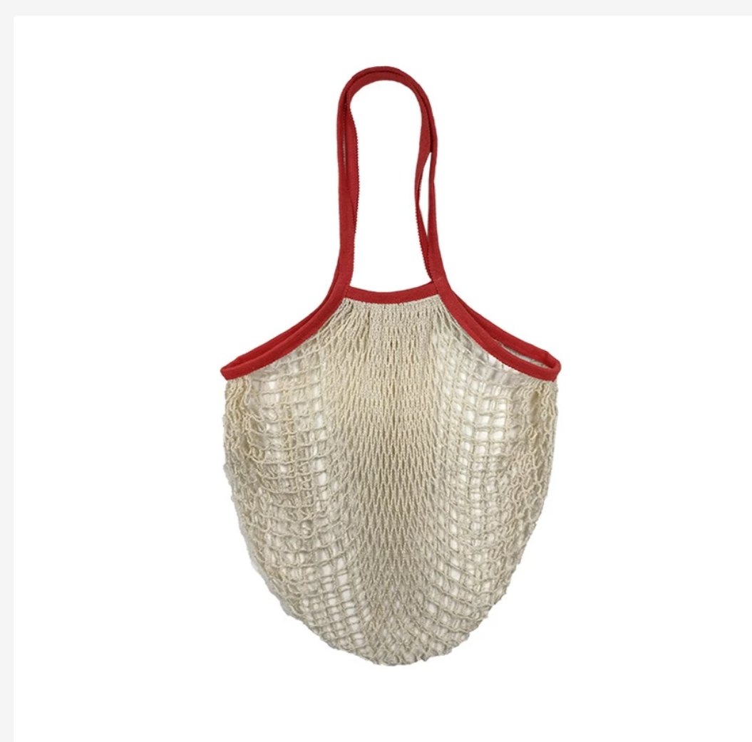 Knitted Mesh Beach & Shopping Bag – Multiple Colors