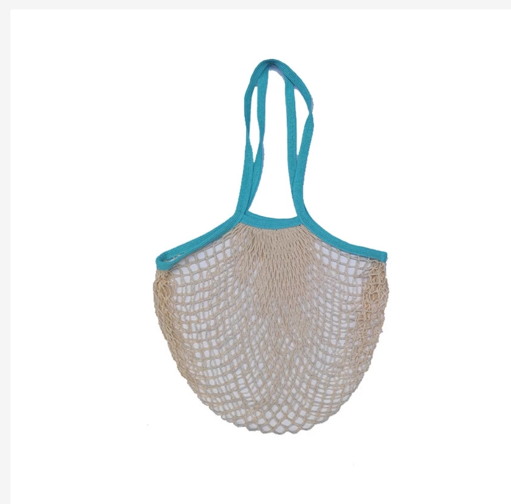 Knitted Mesh Beach & Shopping Bag – Multiple Colors