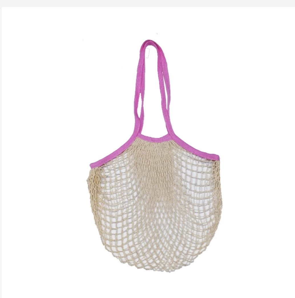 Knitted Mesh Beach & Shopping Bag – Multiple Colors