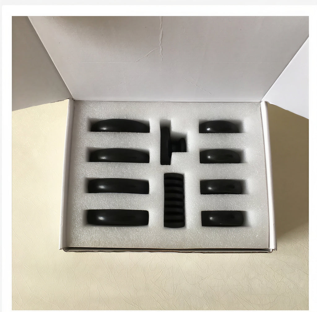17-Piece Volcanic Hot Stone Massage Set with Gift Box