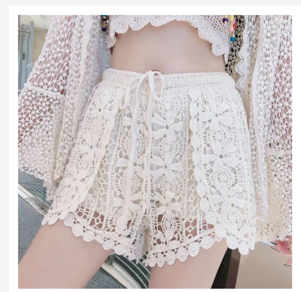 Boho Crochet Summer Shorts – Free Size, 20+ Designs