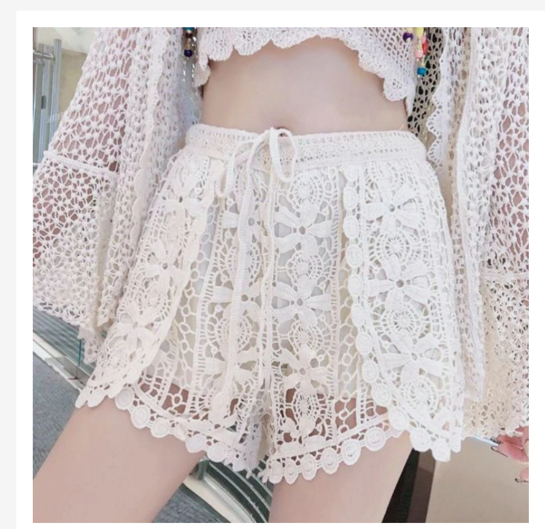 Boho Crochet Summer Shorts – Free Size, 20+ Designs