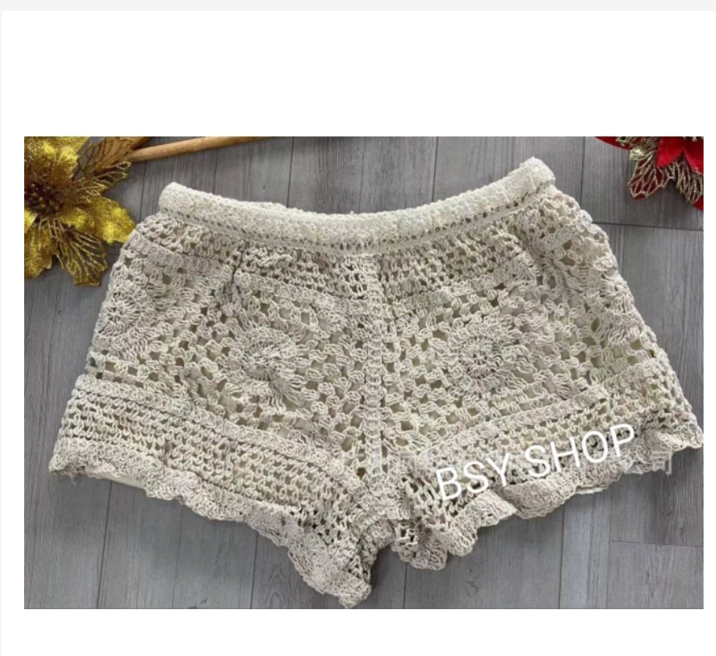 Boho Crochet Summer Shorts – Free Size, 20+ Designs
