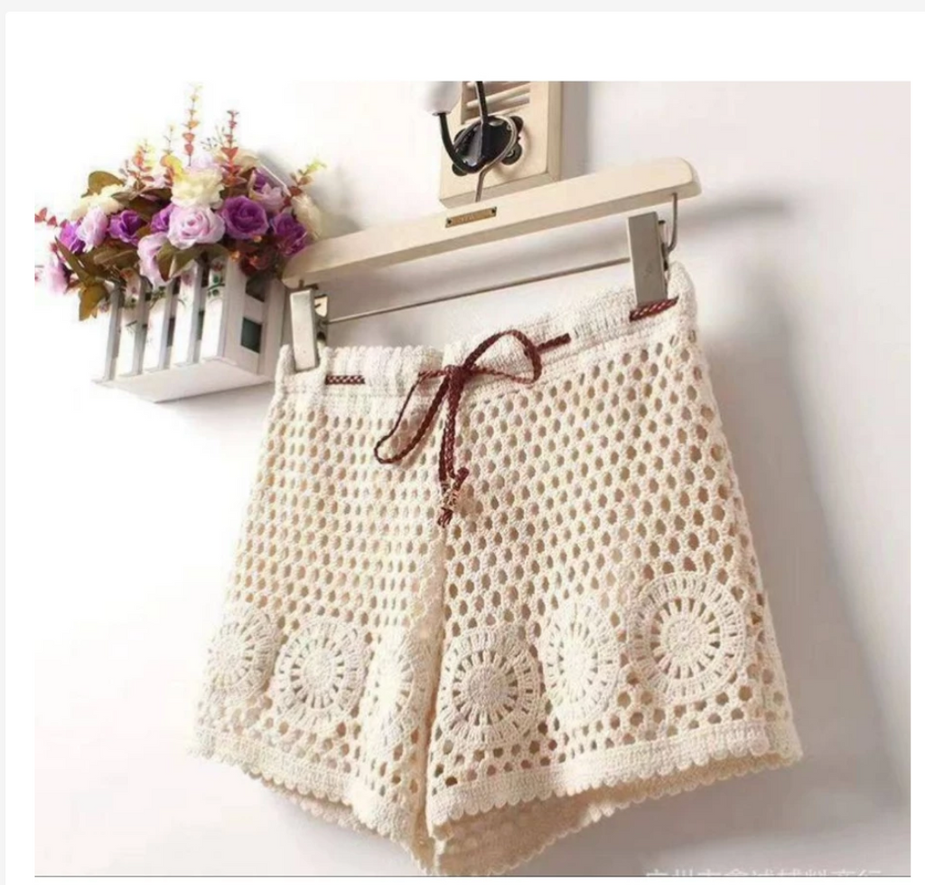 Boho Crochet Summer Shorts – Free Size, 20+ Designs