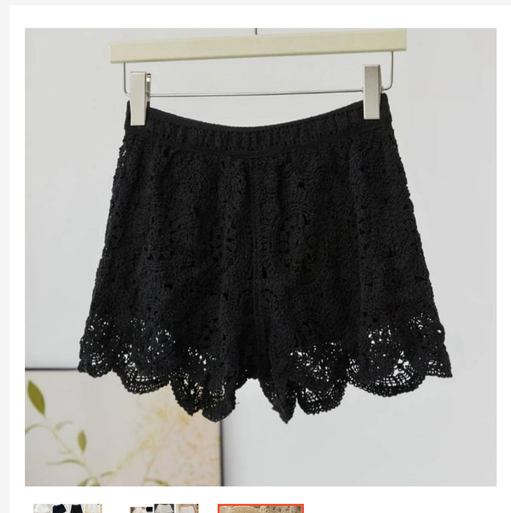 Boho Crochet Summer Shorts – Free Size, 20+ Designs