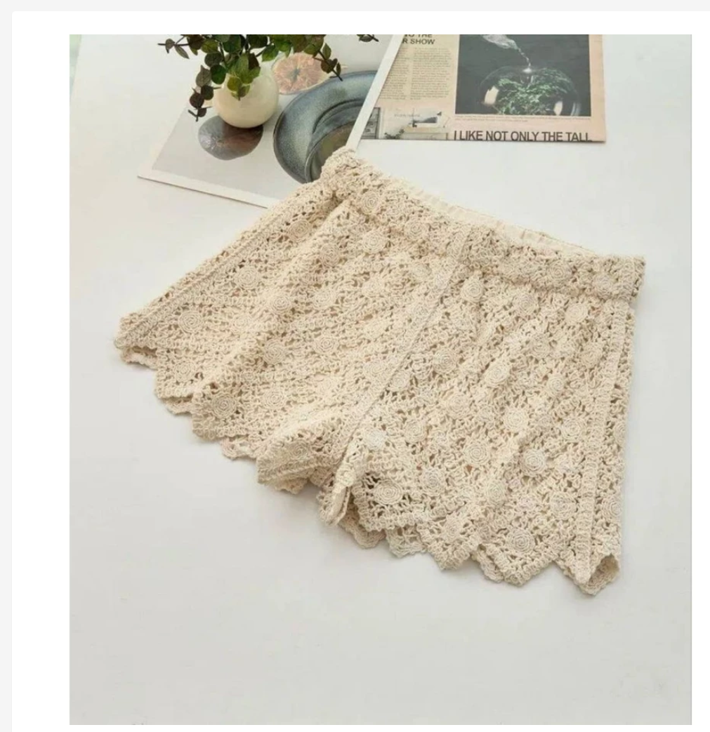 Boho Crochet Summer Shorts – Free Size, 20+ Designs