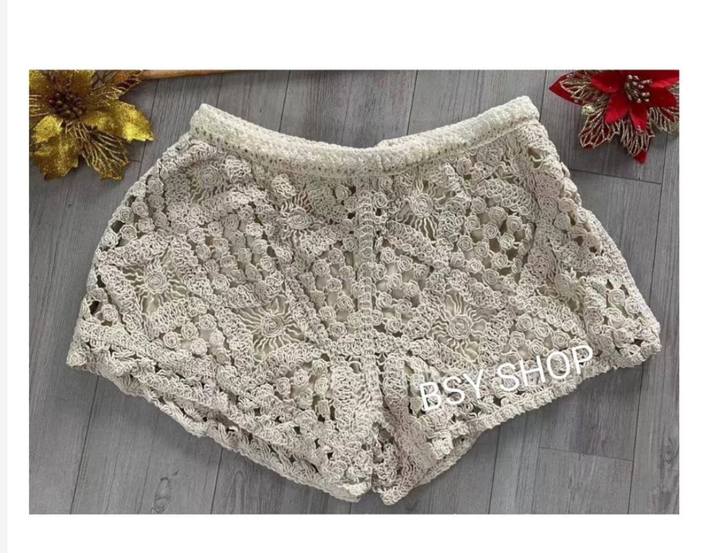 Boho Crochet Summer Shorts – Free Size, 20+ Designs