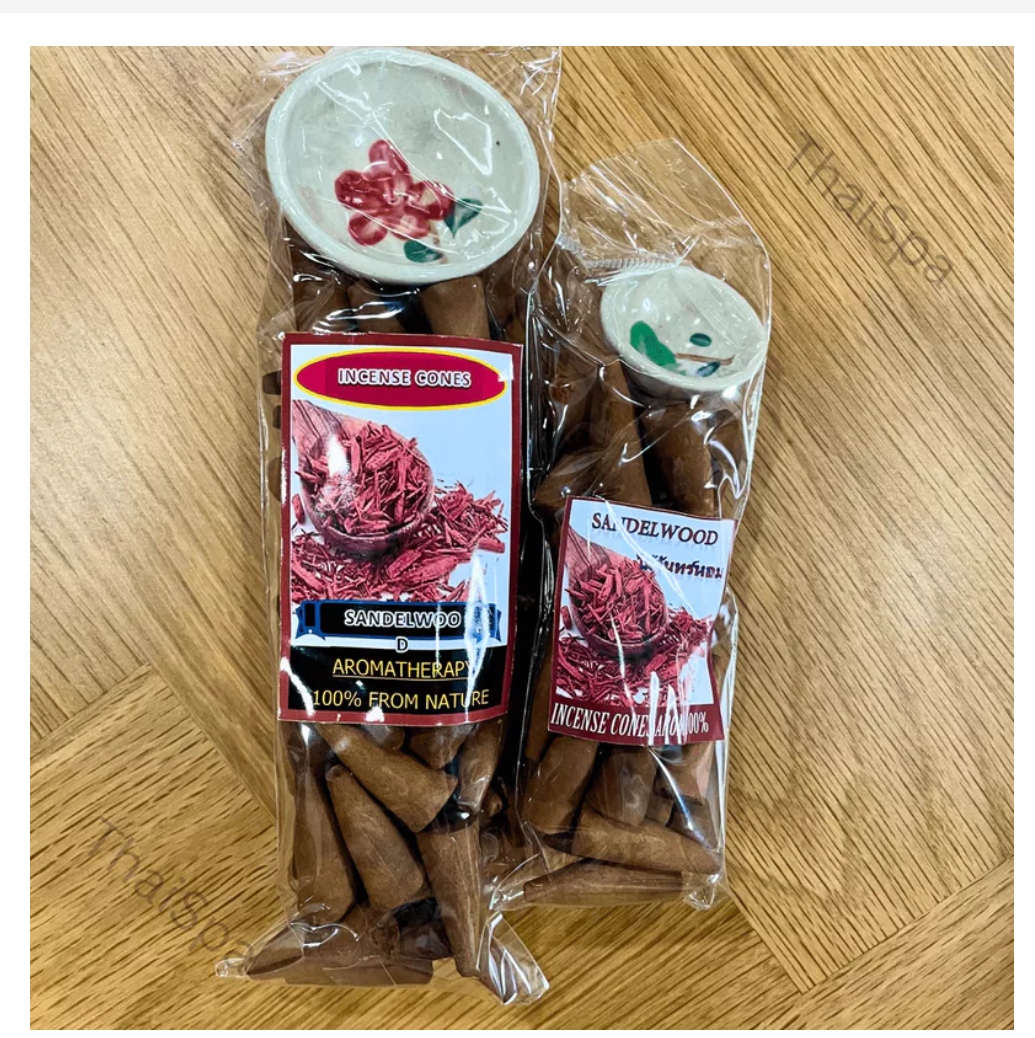 Aromatic Incense Cones with Holder – Assorted Fragrances