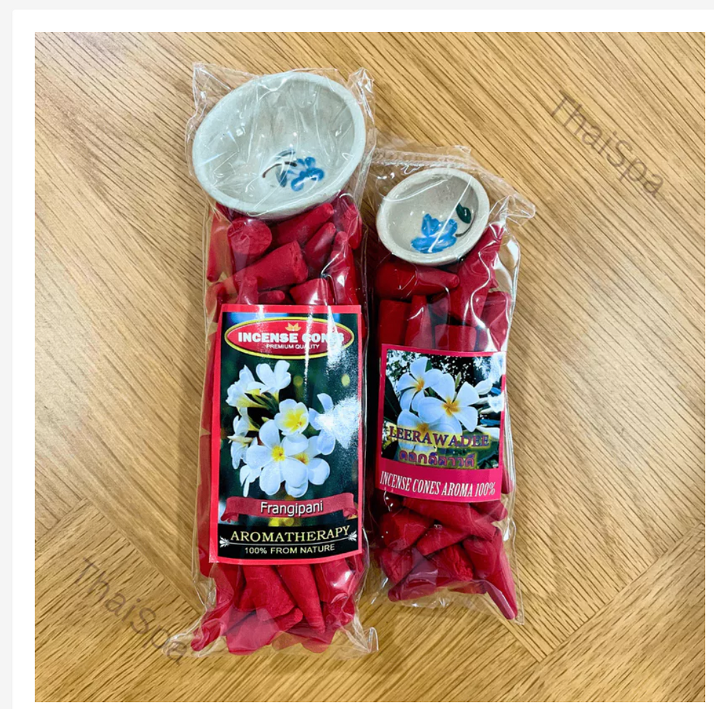 Aromatic Incense Cones with Holder – Assorted Fragrances