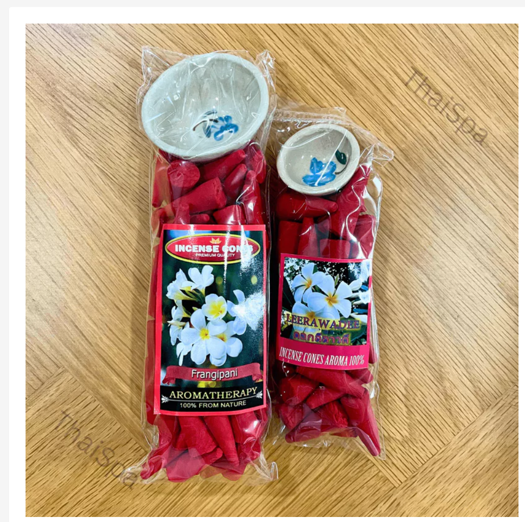 Aromatic Incense Cones with Holder – Assorted Fragrances