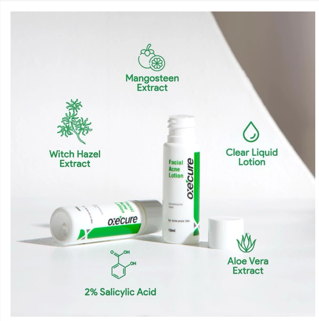 Oxe'Cure Facial Acne Lotion – Salicylic Acid Spot Care