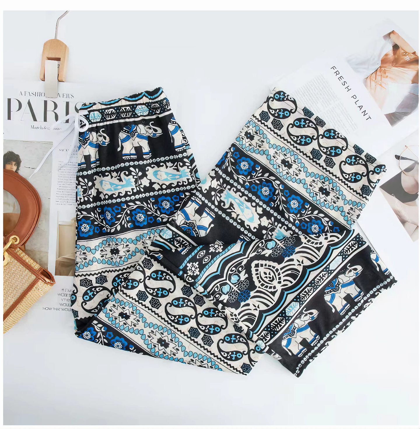 Thai Elephant Pants Lightweight Boho Comfort Pants