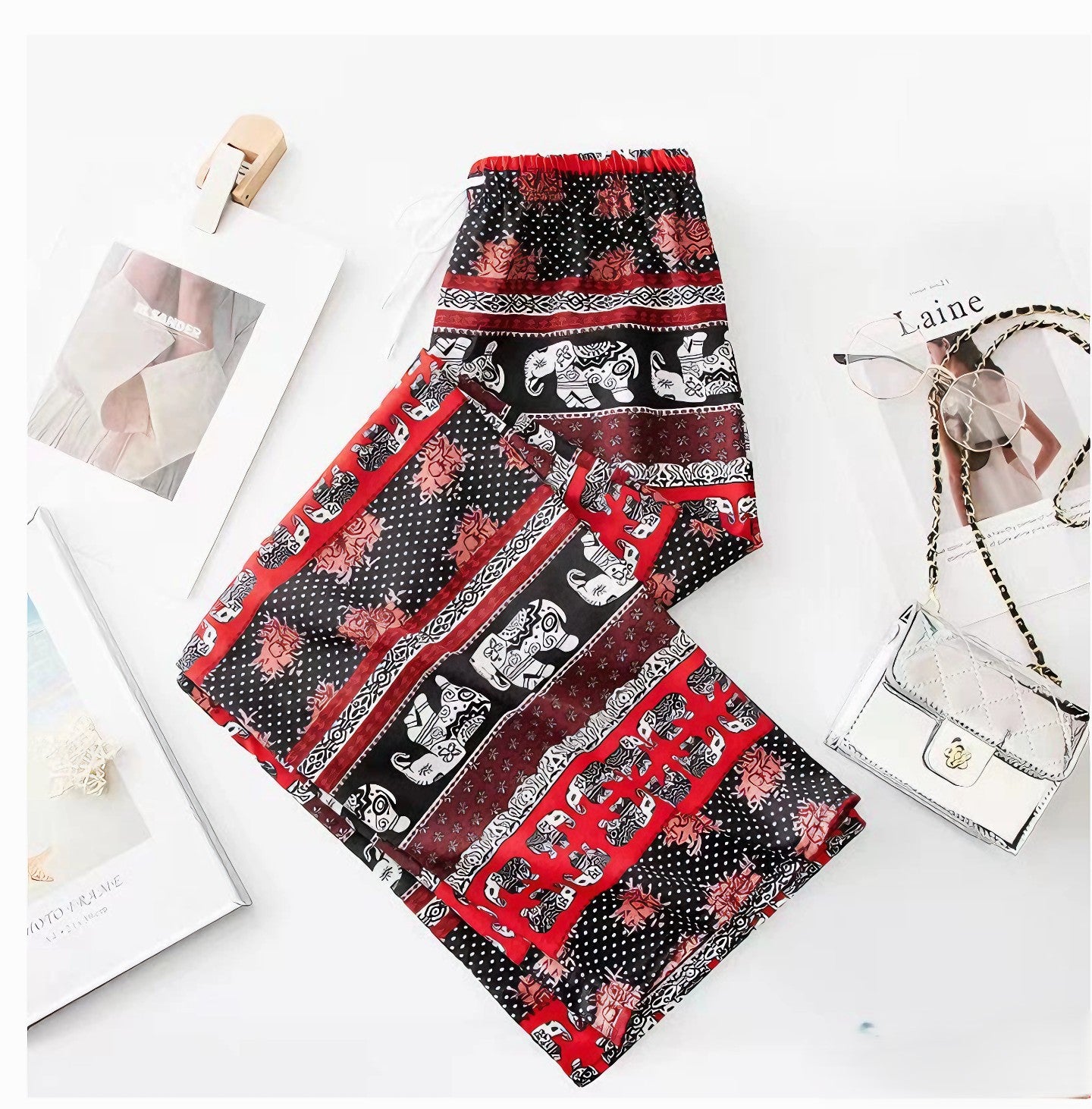 Thai Elephant Pants Lightweight Boho Comfort Pants