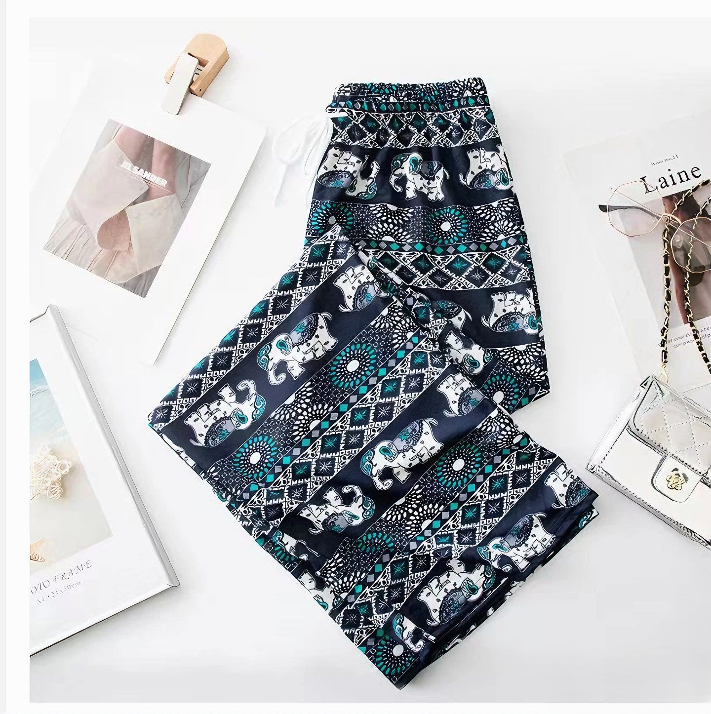 Thai Elephant Pants Lightweight Boho Comfort Pants