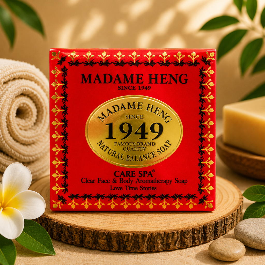 Madame Heng Soap Collection Natural Thai Herbal Cleansing Bars