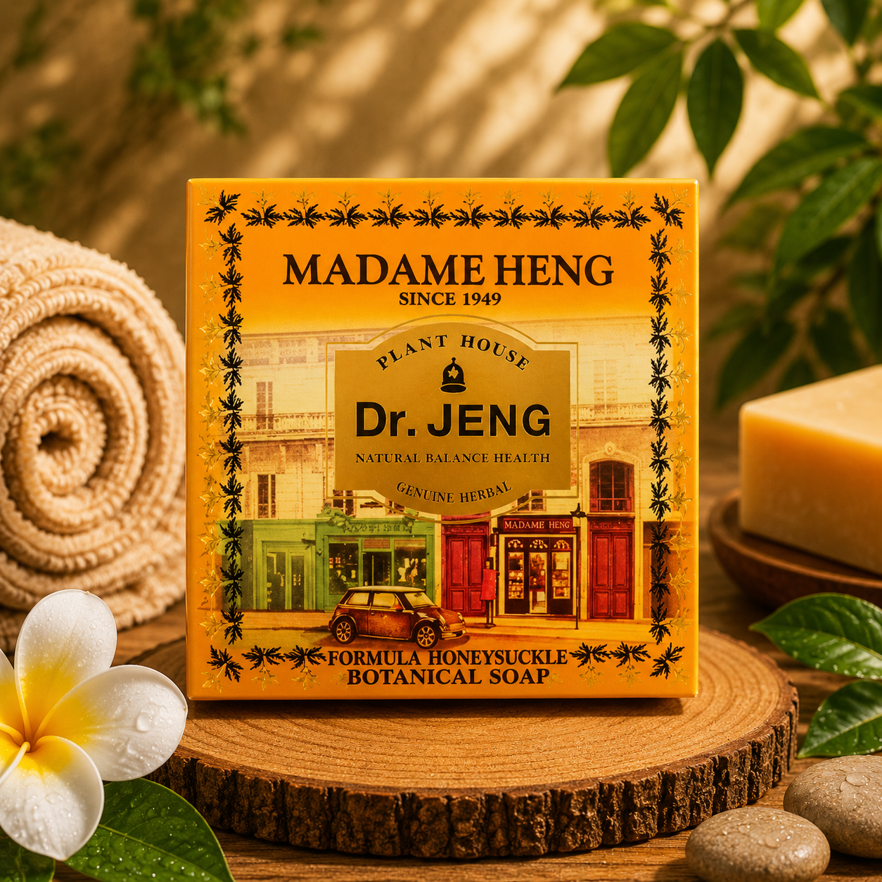 Madame Heng Soap Collection Natural Thai Herbal Cleansing Bars