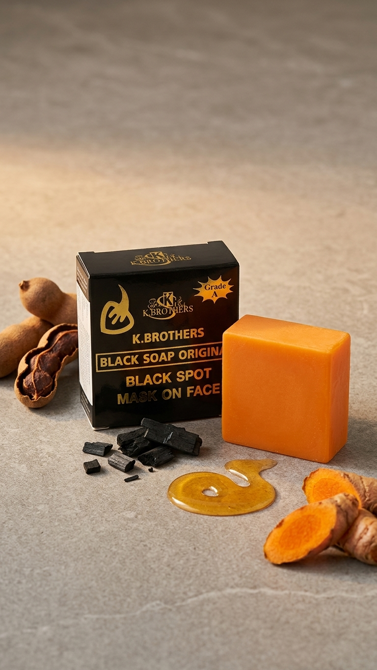 Black Facial Soap Deep Cleansing & Fresh Skin Care