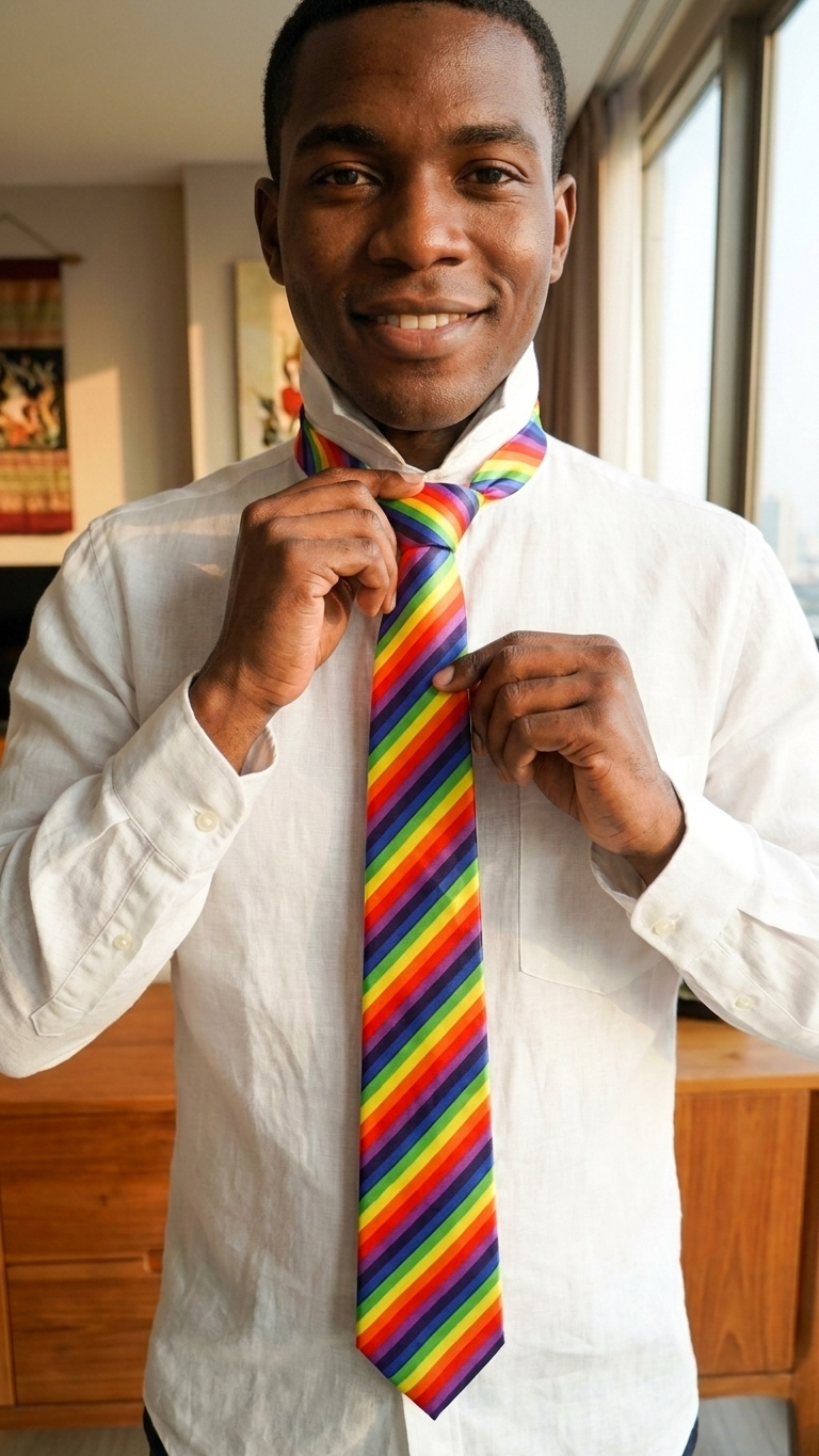 Rainbow Pride Necktie, LGBT Festival Tie