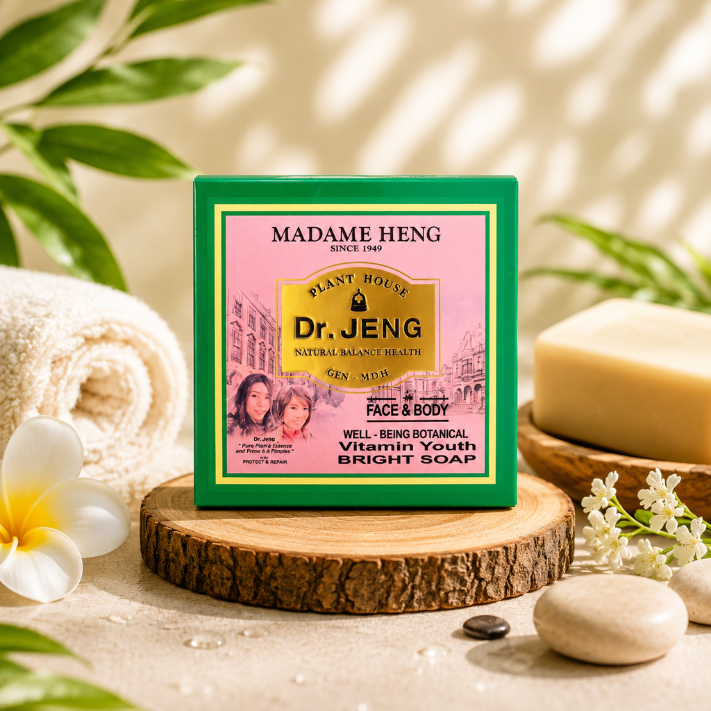 Madame Heng Soap Collection Natural Thai Herbal Cleansing Bars