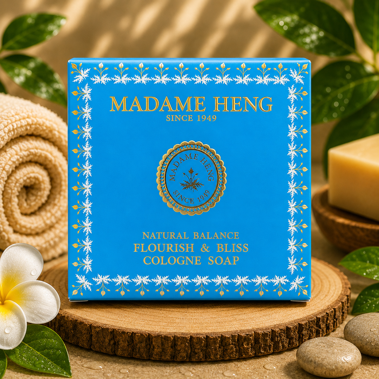 Madame Heng Soap Collection Natural Thai Herbal Cleansing Bars