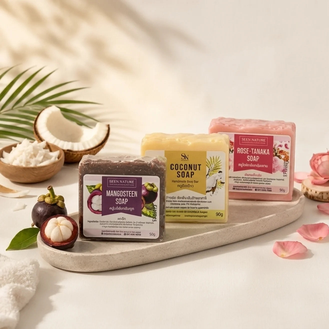 Handmade Natural Herbal Soap for Face & Body – 100g, Choose Your Formula