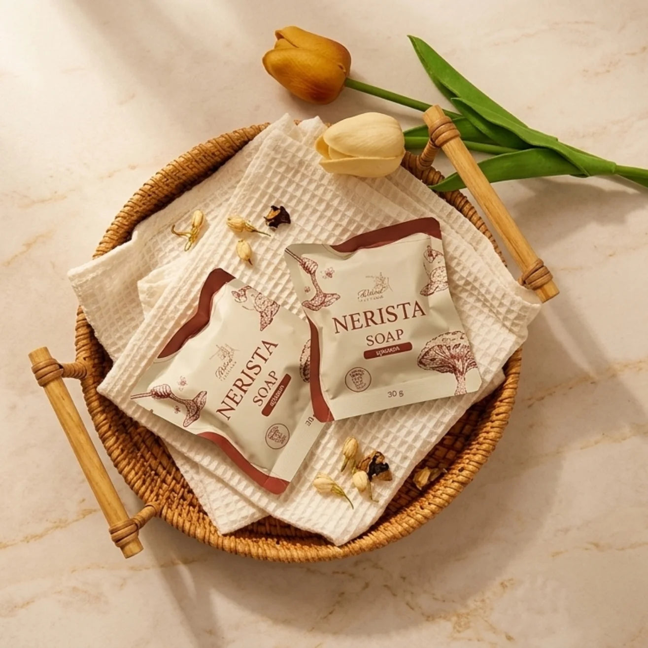 Nerista Facial Cleansing Soap with 11 Natural Extracts – 30g, Multi-Pack Options