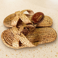 Handwoven Water Hyacinth Sandals – Natural Fiber