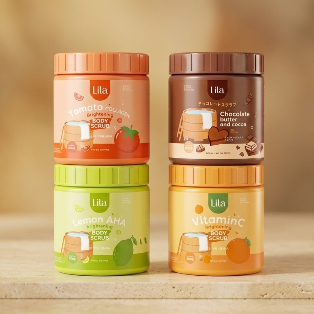 Lita Brightening Thai Body Scrub 500g – Choose Your Formula