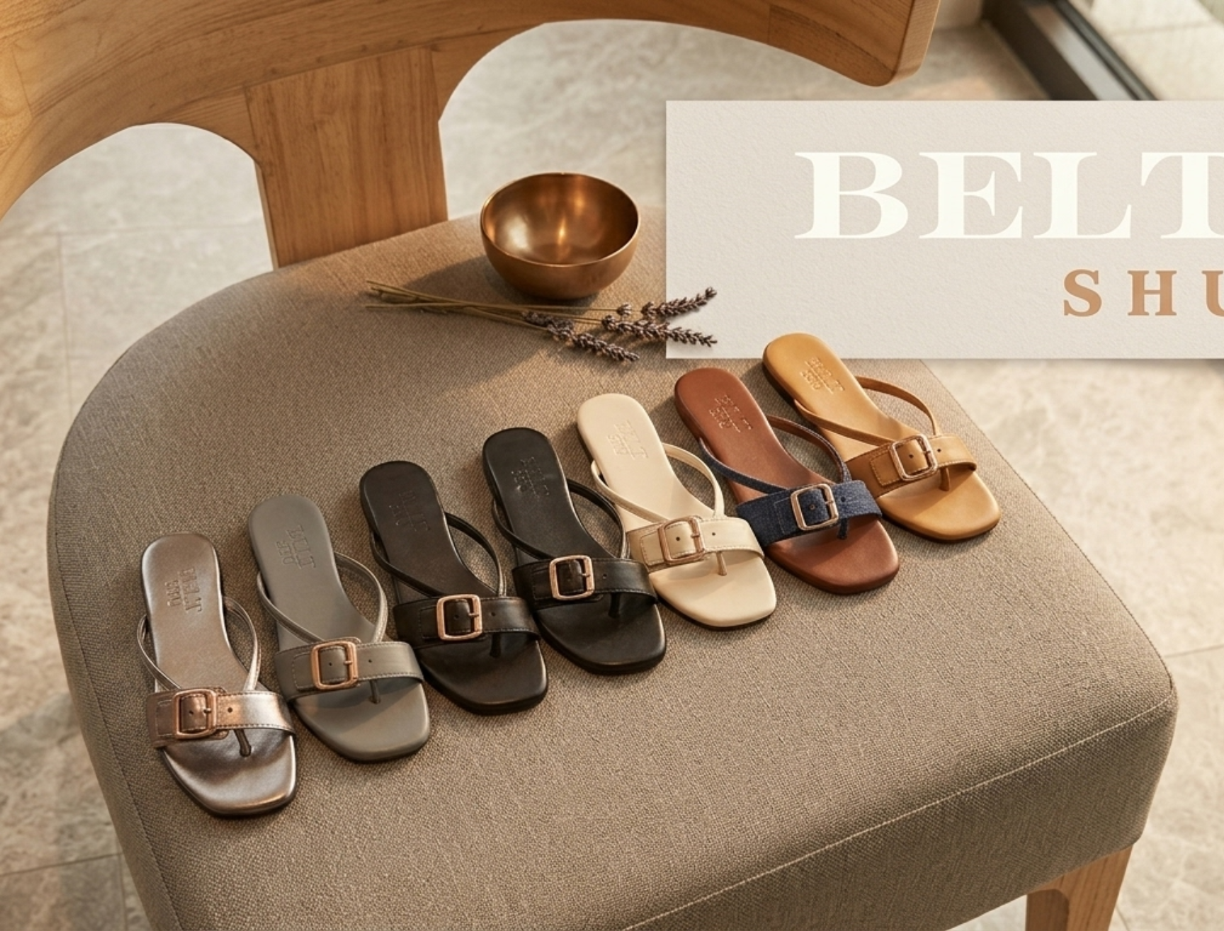 Women’s Buckle Sandals  Soft Sole Everyday Comfort