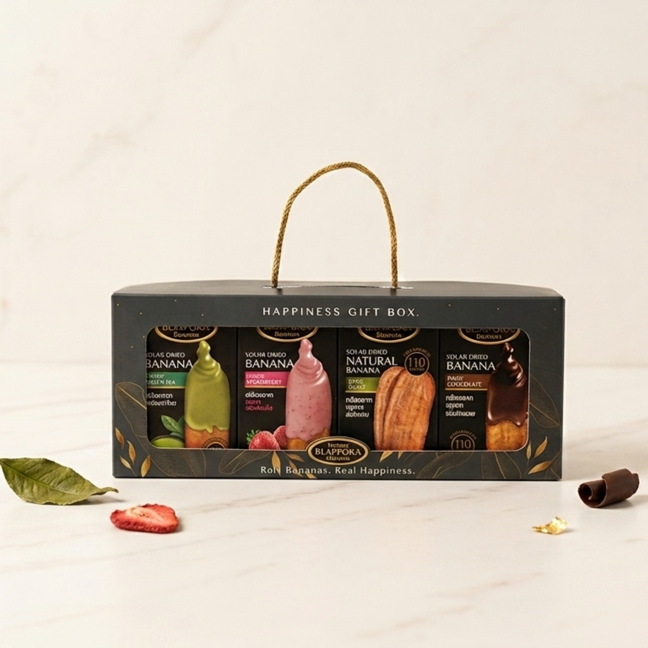 Jiraporn Solar Dried Banana Mix Sets – Small & Gift Box