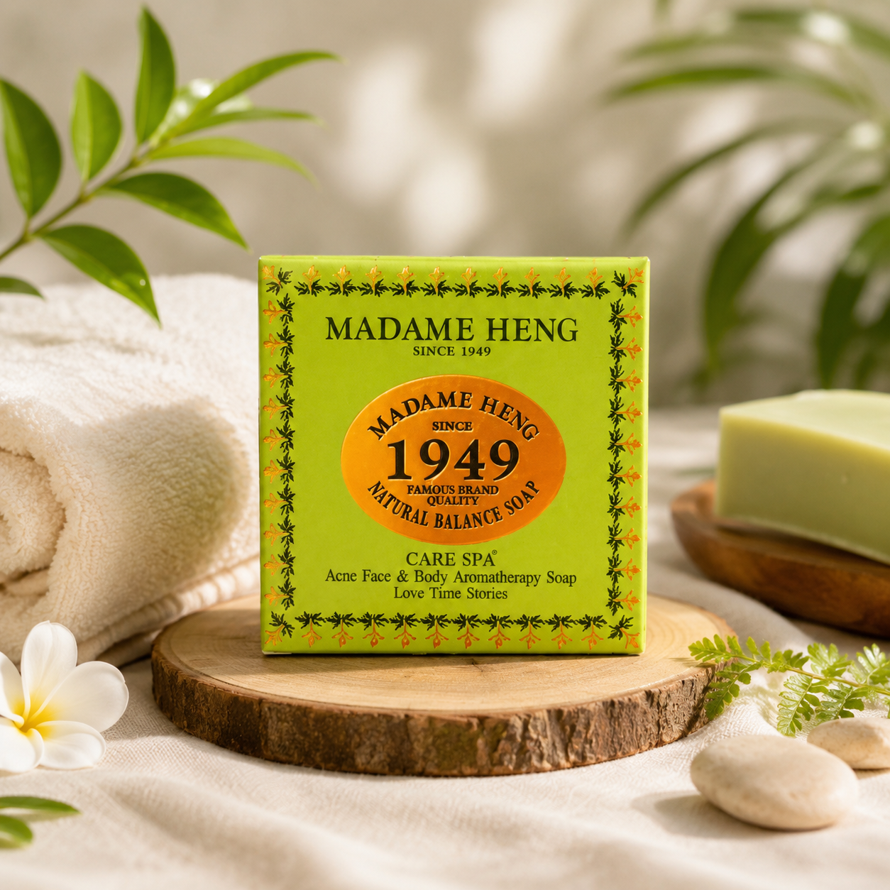 Madame Heng Soap Collection Natural Thai Herbal Cleansing Bars