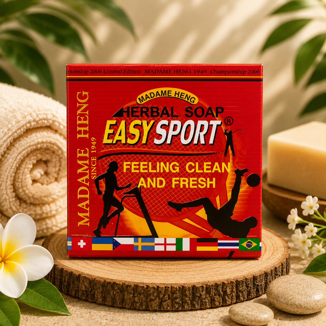 Madame Heng Soap Collection Natural Thai Herbal Cleansing Bars