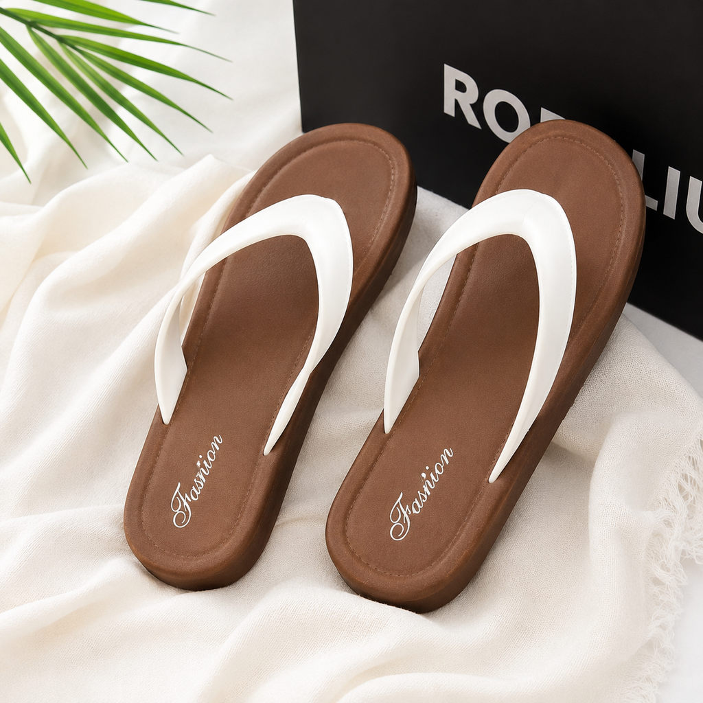 Women’s Flip Flops  Thick Sole Everyday Comfort