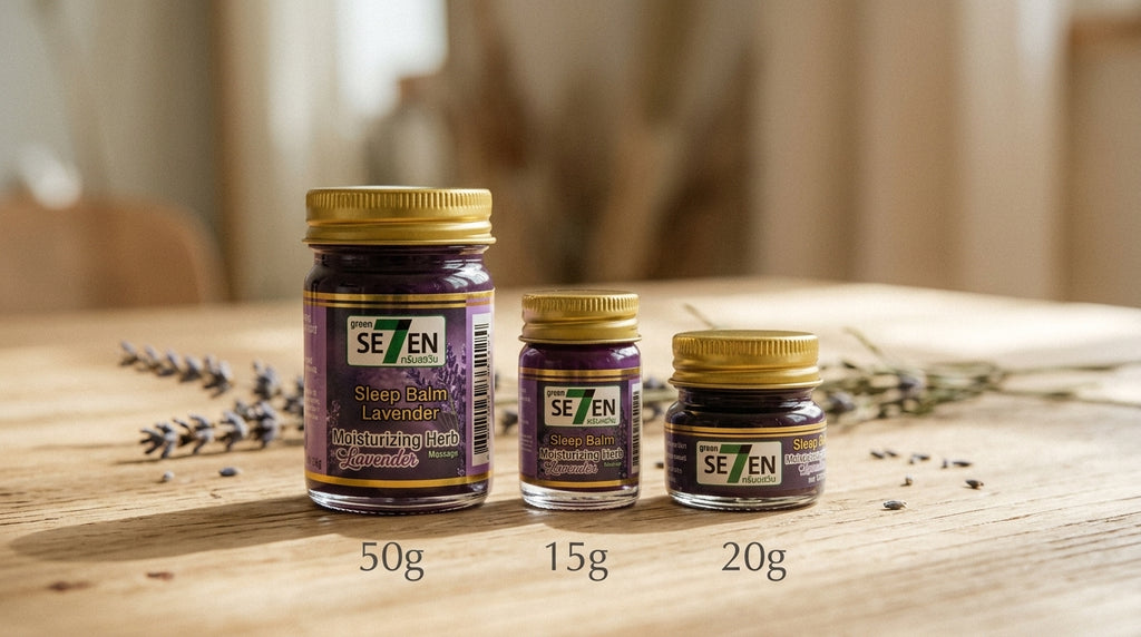 Green Seven Lavender Sleeping Balm – Moisturizing Herbal Massage Balm