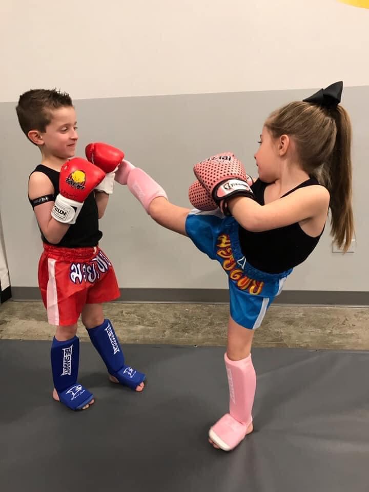 Kids Muay Thai Shorts Lightweight Boxing Training Shorts Youth Sizes