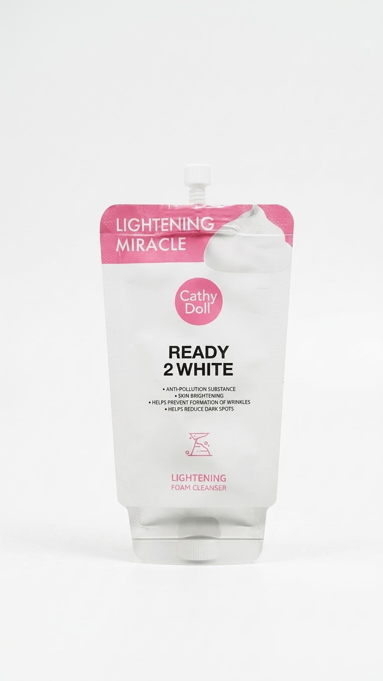 Brightening Facial Cleanser Foam Deep Cleansing Glow Effect