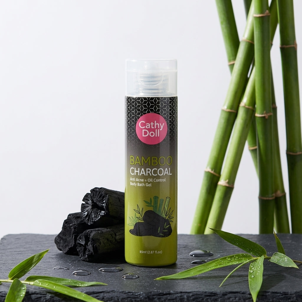 Cathy Doll Bamboo Charcoal Body Wash Deep Cleansing Fresh Skin