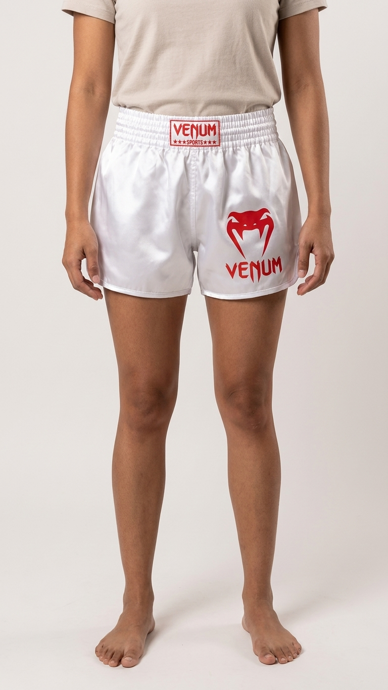 Muay Thai Boxing Shorts, Quick-Dry Training Shorts for MMA and Combat Sports