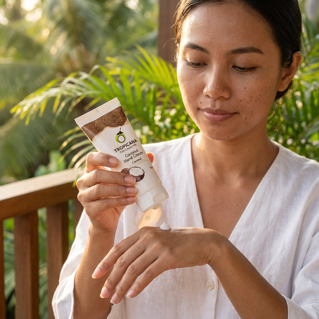 Coconut Hand Cream Shea Butter Hydrating Fast Absorbing Moisturizer Multiple Scents